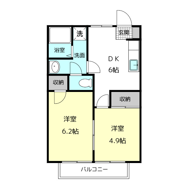 ラ・セルシオの間取り