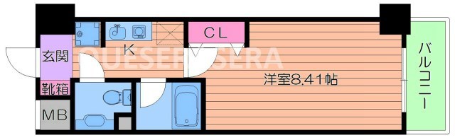 ロジェ今福鶴見の間取り