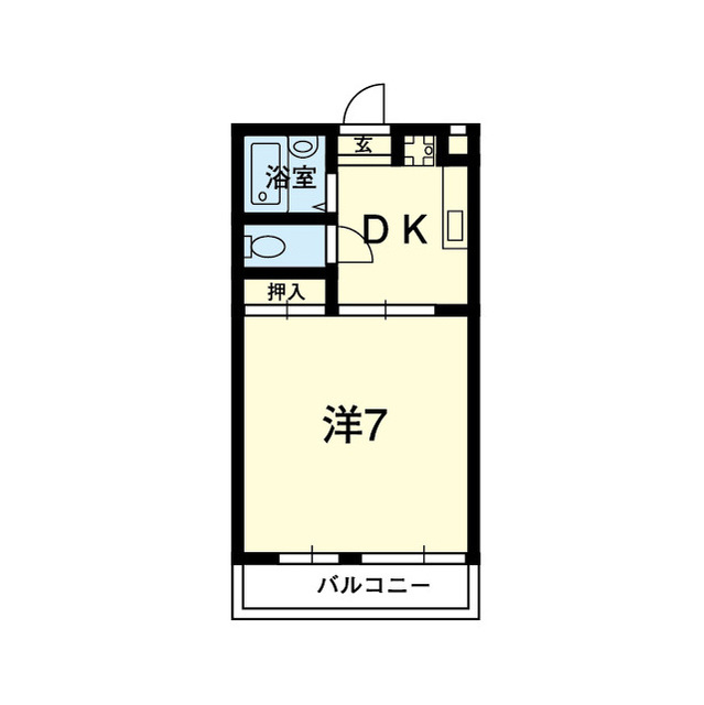 シャルム熊本No.3の間取り