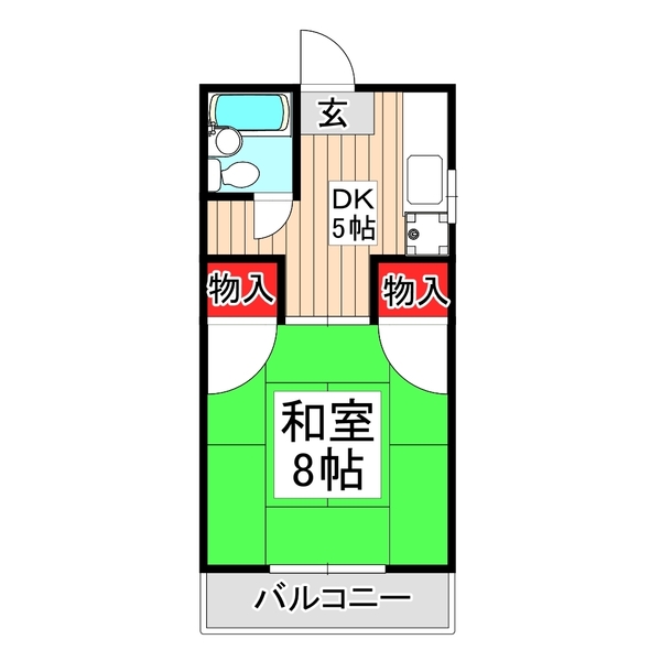 ＢＭＲマークスの間取り