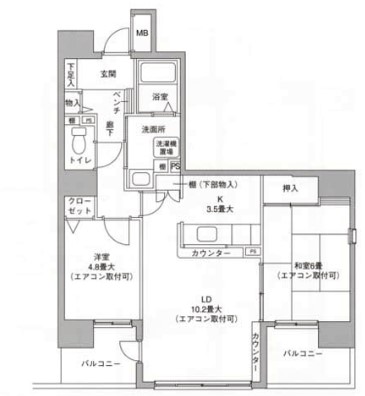 エテルニテエスの間取り