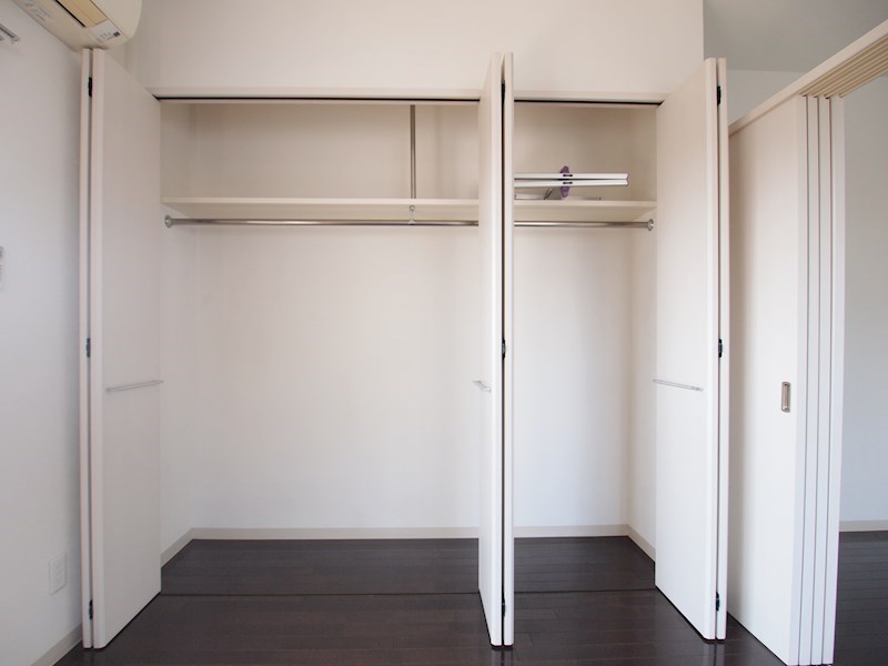 収納　奥行のある収納です。