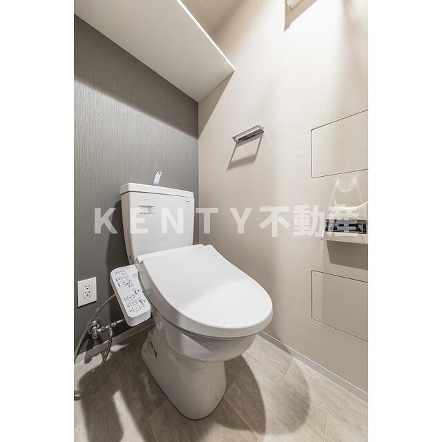 トイレ　ゆったりとした空間のトイレです