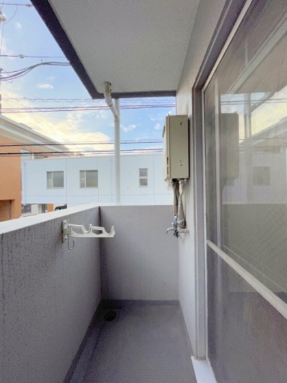バルコニー　※別部屋の写真です