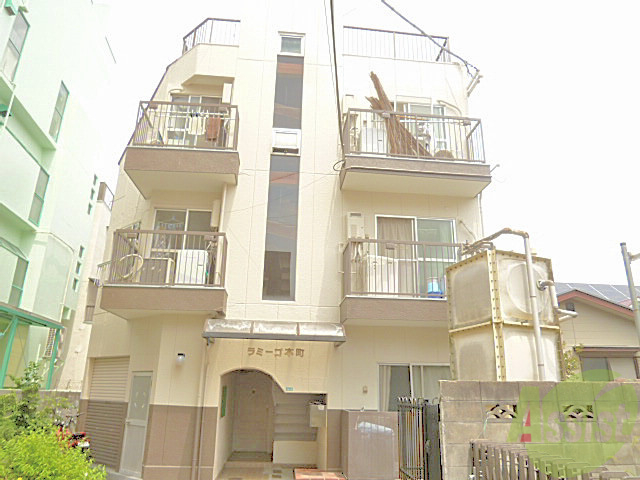 建物外観　豊中市本町「ラミーゴ本町」
