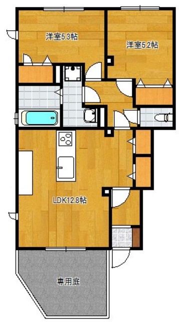 プランタンB_間取り_0