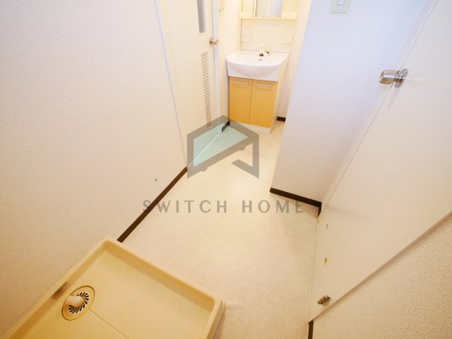 洗面設備　脱衣場です！