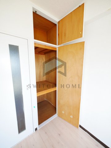 収納　4.5帖洋室収納部分です！