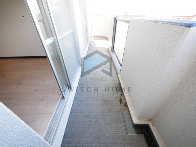 バルコニー　広めのバルコニーになっています！