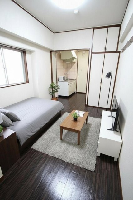 居室・リビング　ＣＧで家具等を配置したもので家具等は含まれません。