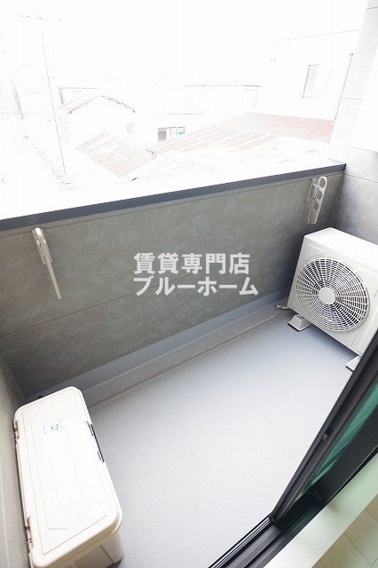 バルコニー　広いバルコニーです！