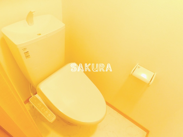 トイレ　嬉しい温水洗浄便座♪