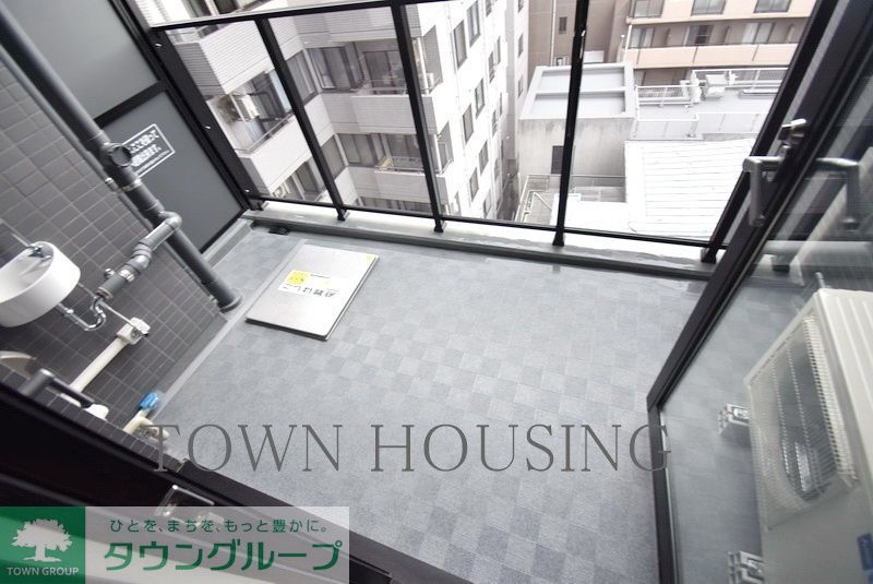 バルコニー　お問合せは(株)タウンハウジングレジデンス事業部【03-…