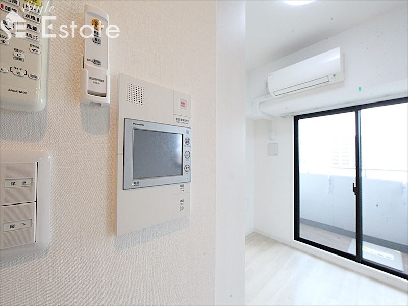 セキュリティ　モニター付きインターホン