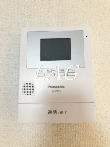 セキュリティ　モニター付きインターホンです。