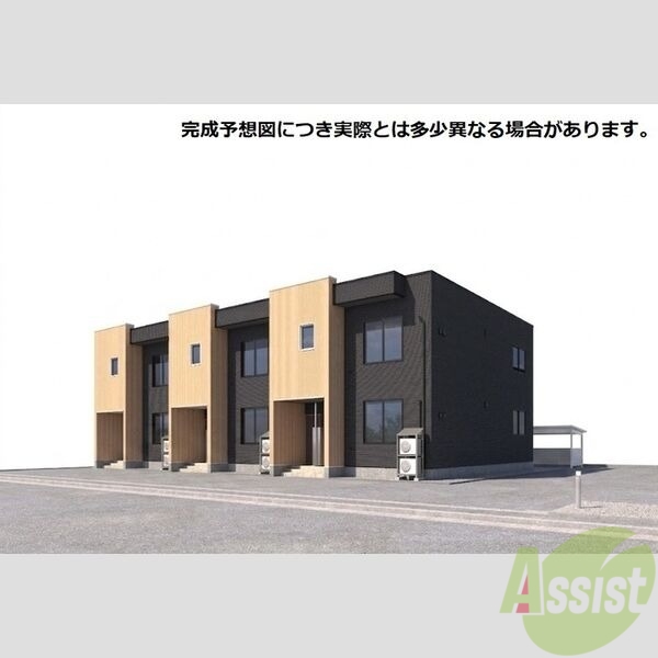 建物外観　札幌市北区太平９条「エテルナ１」