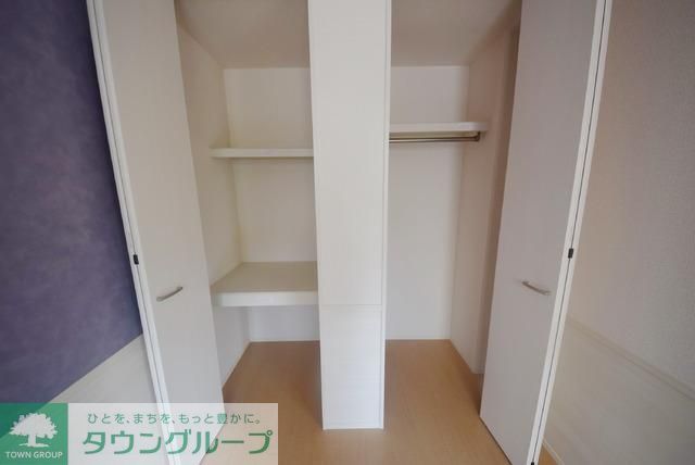 収納　クローゼットです