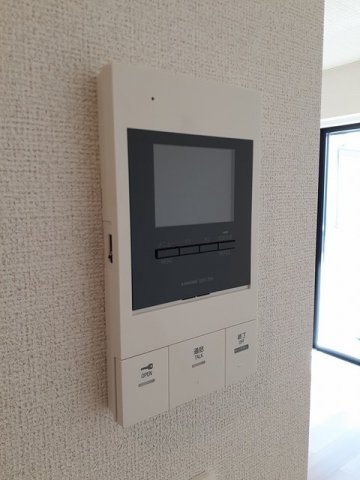 セキュリティ　モニター付きインターホンです