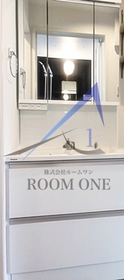 洗面設備　洗面台です。