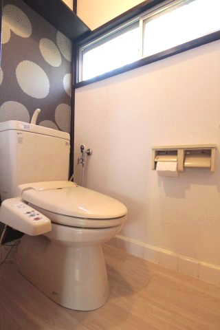 トイレ　清潔感のあるトイレです