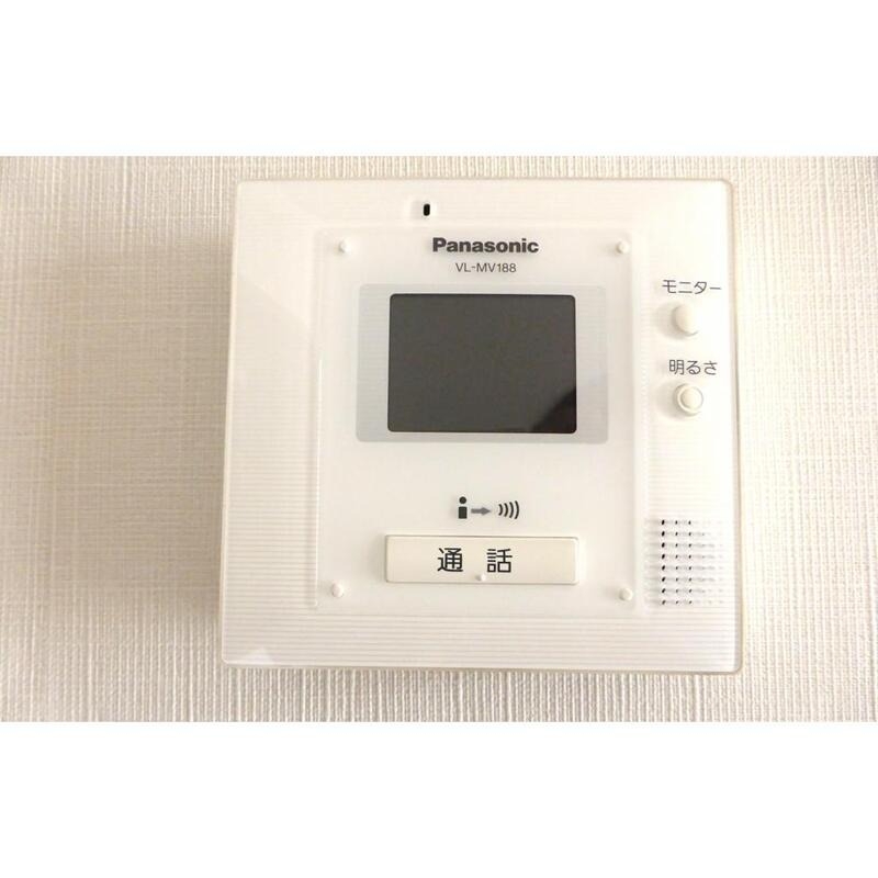 セキュリティ　モニタ付きで来客時も安心ですね