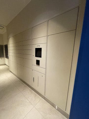 その他設備　ウェリスタワー京町堀　宅配ボックス