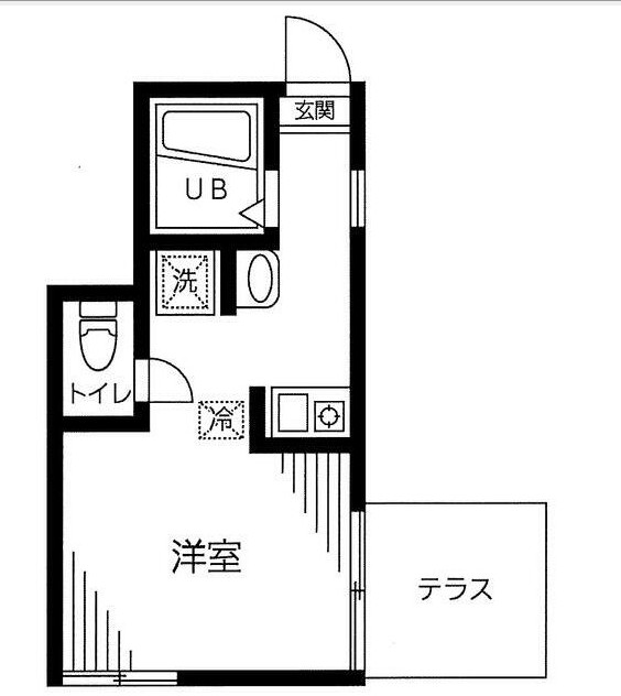 ＪＲ常磐線 亀有駅 徒歩13分 3階建 築10年の間取り写真