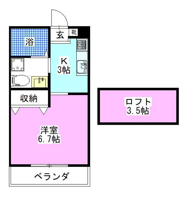 ロワール北方IIIの間取り写真