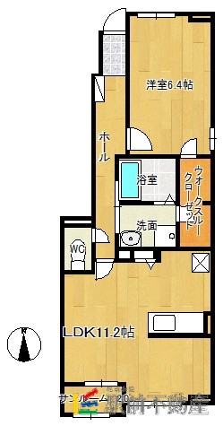 コンフォルトの間取り写真