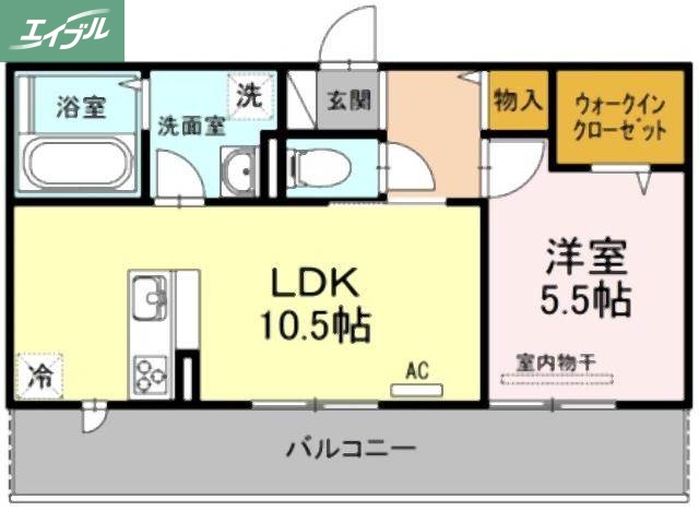 アンリ・Dの間取り写真