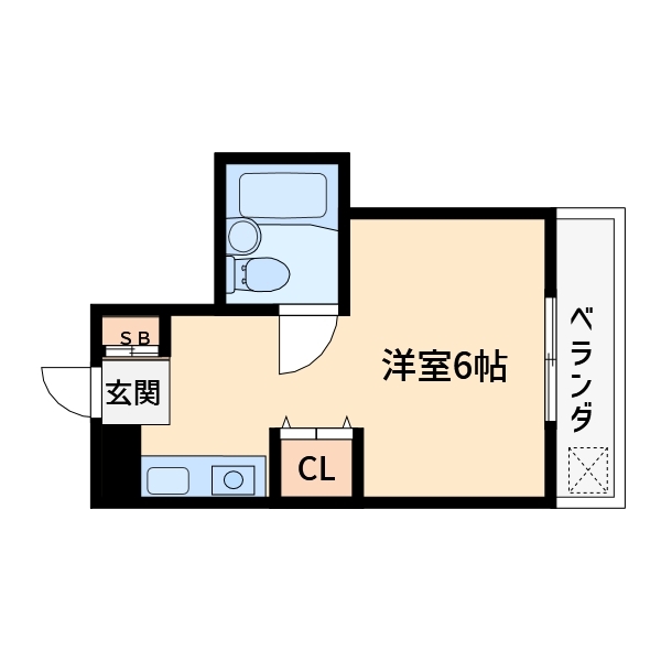 ヴィラクレールの間取り写真