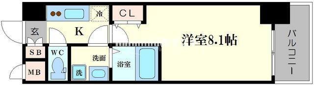 LC本町東の間取り写真