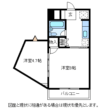 ブレーンハイム柴山の間取り