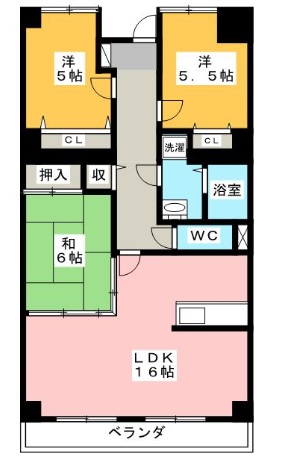 ローズガーデン前橋の間取り