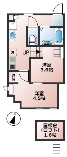 I-House　Tの間取り