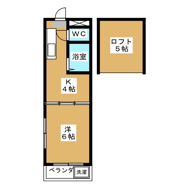 アンダルシア旭ケ丘の間取り