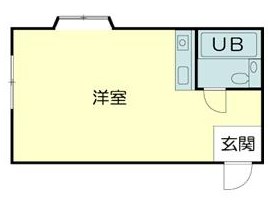 姫路市香寺町中屋のマンションの間取り