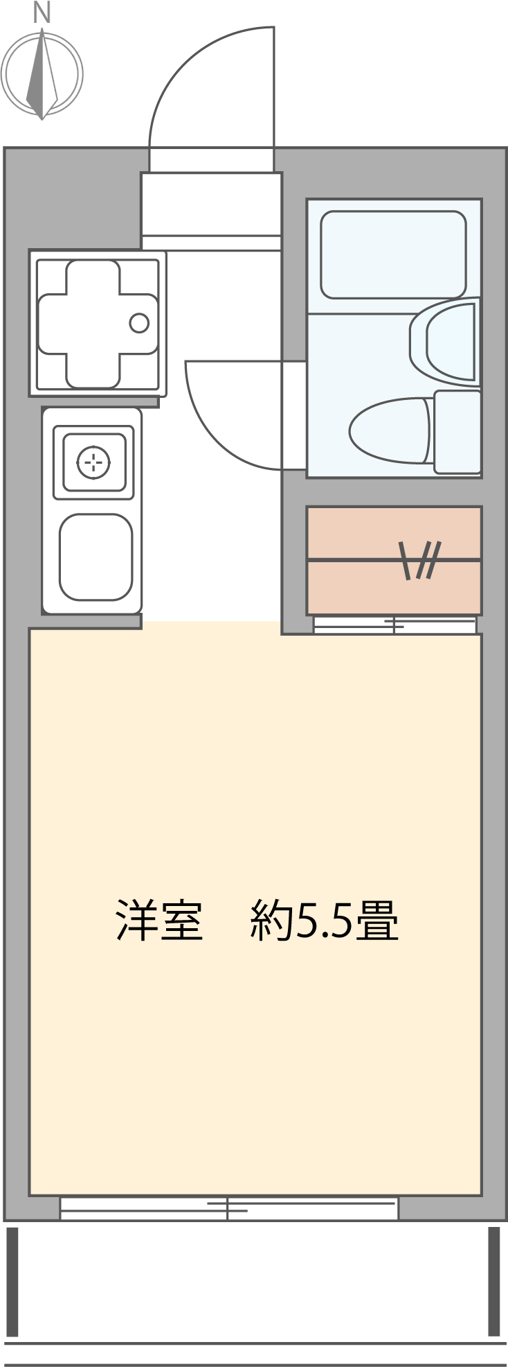 ヒルトップしもきたの間取り