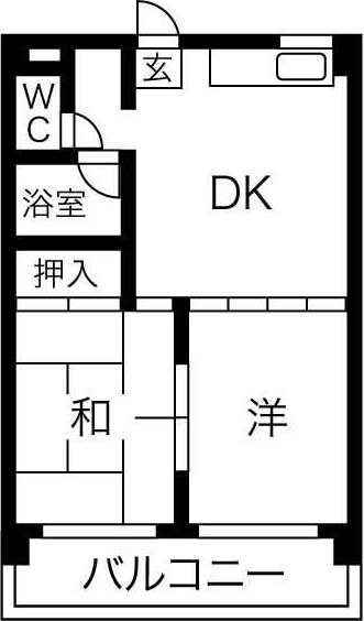 伊藤マンションの間取り