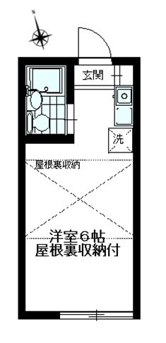 ミドリハイツの間取り