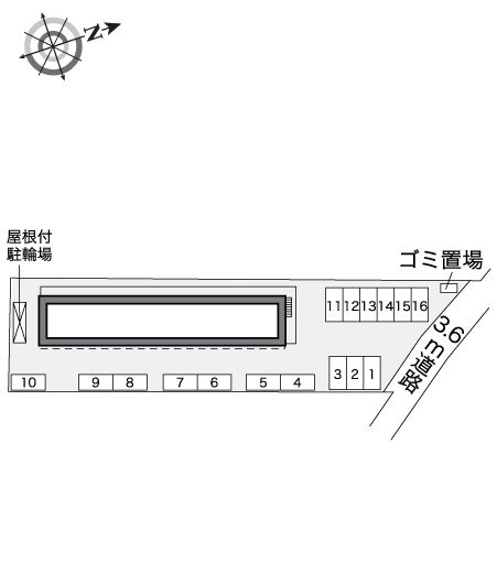 【武蔵村山市伊奈平のアパートのその他共有部分】