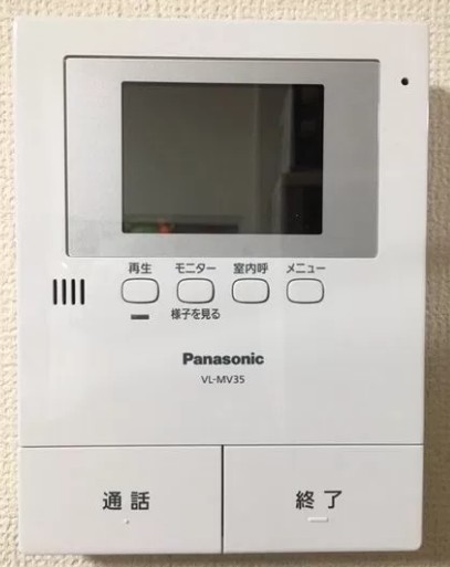 セキュリティ　モニタ付インターホン