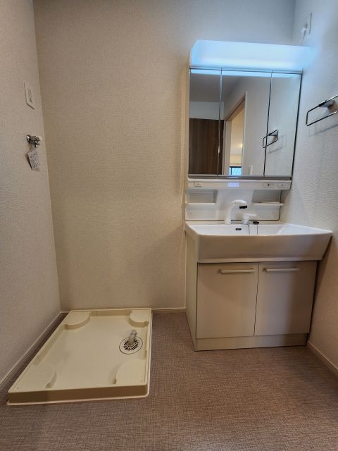 洗面設備　V101号の写真を掲載しております