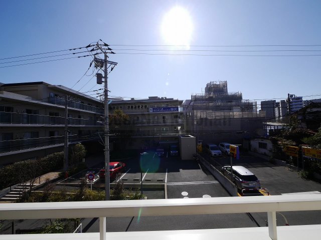 【藤沢市大鋸のアパートの眺望】