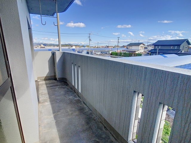 バルコニー　2024年3月撮影