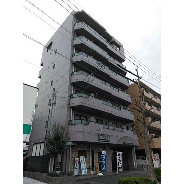 名古屋市昭和区御器所通のマンションの建物外観