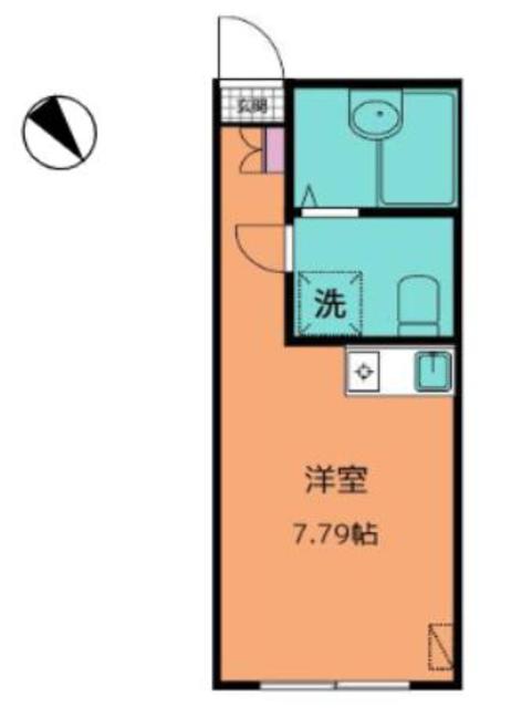 神奈川県相模原市中央区矢部１（アパート）の賃貸物件の間取り