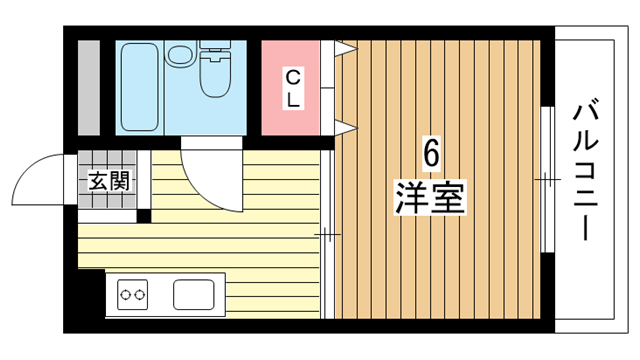 豊中市春日町のマンションの間取り