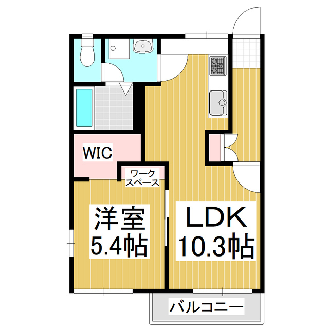 フレグランスリバティＢ棟の間取り