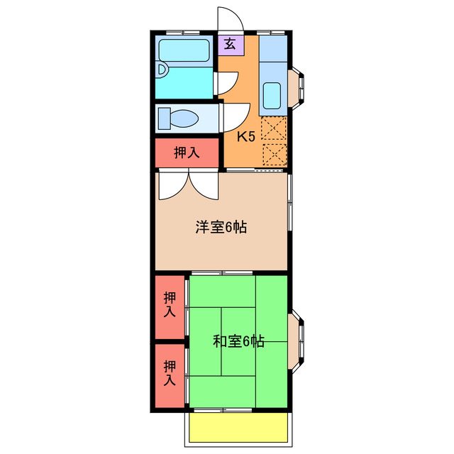 ブレジオ取手の間取り